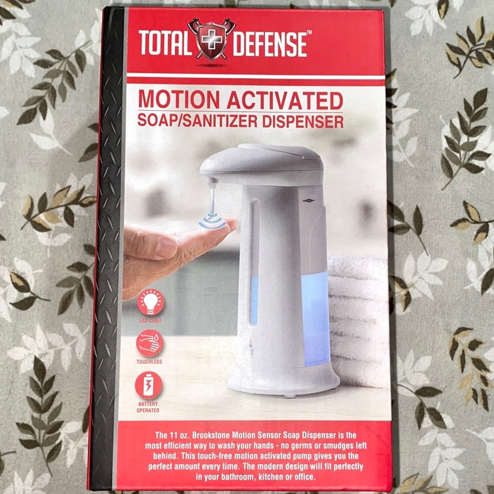soap dispenser -motion activated